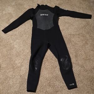Guide Gear Teens/Womens/Men's Black Wetsuit